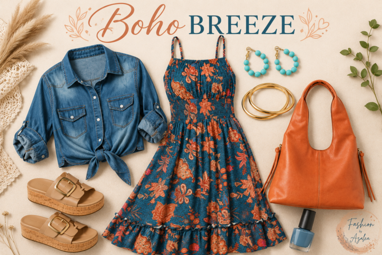 Boho Breeze Style: Effortless Summer Fashion for Women