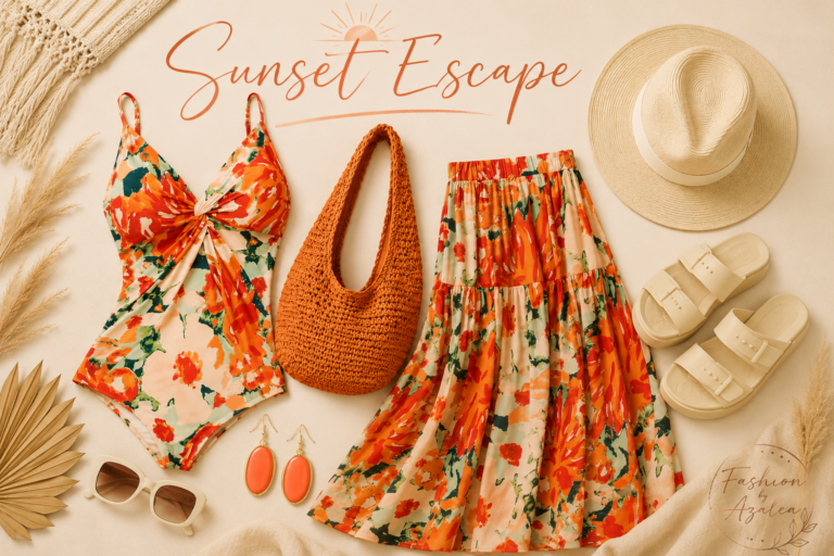 Sunset Escape: Tropical Summer Fashion for Effortless Elegance