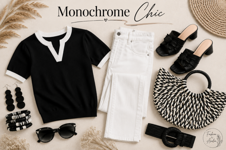 Monochrome Chic: Timeless Black & White Fashion for Women